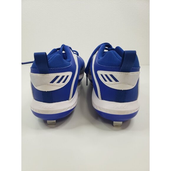 ADIDAS Men\'s ICON 6 BOUNCE Baseball Cleats in Royal/White -‎ Size US 12 main image 9